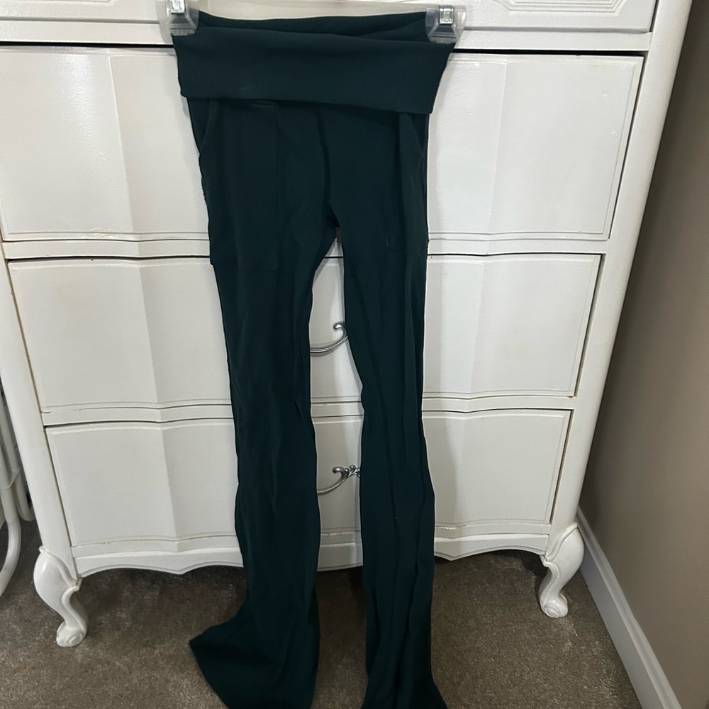 Offline by Aerie Ribbed Flare Leggings